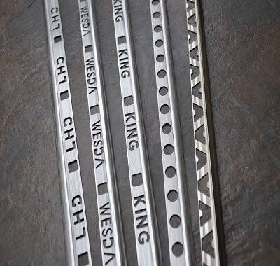 Aluminum tile trim