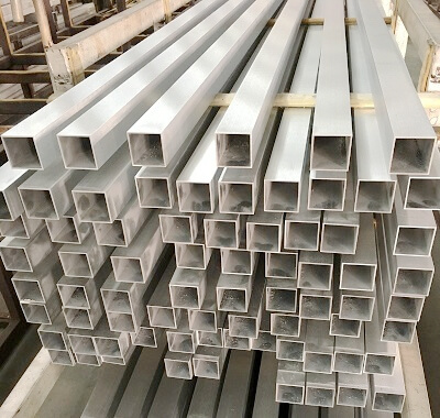 Aluminum square tube