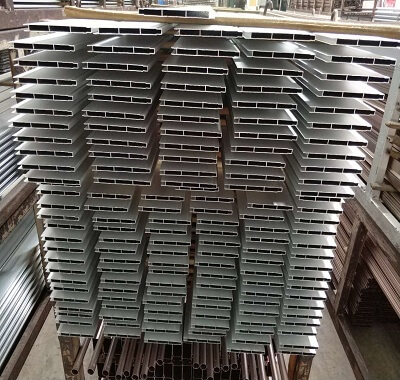 Gusset plate aluminum profile