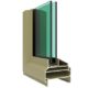 Casement window aluminum profile