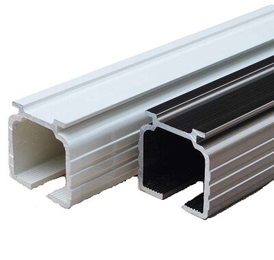 Curtain rail aluminum profile