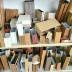 Stock wood grain square tube aluminum profiles