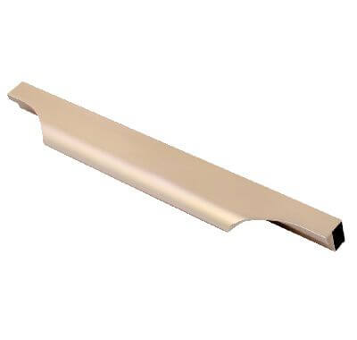 Gold color furniture handle aluminum profile