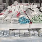 Aluminum square bar,aluminum round bar in the warehouse