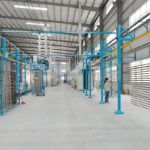 Aluminum profile surface treatment: powder coating