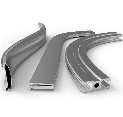 Bending aluminum extrusion