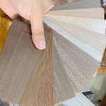 Wood grain pattern for aluminum extrusion