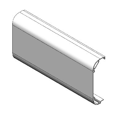 Drawing aluminum profile prototype