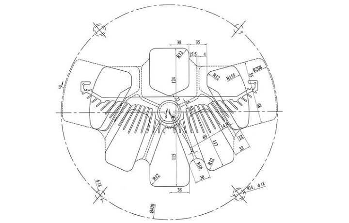 Extrusion mold design