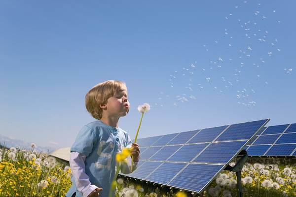 Solar modules with aluminum frame