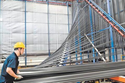 Vertical Powder Coating Line