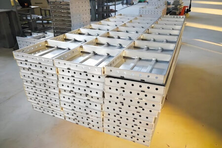 why aluminum formwork profile is popular in construction